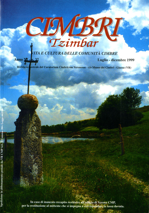 Cimbri-Tzimbar. Vita e culture delle comunità cimbre