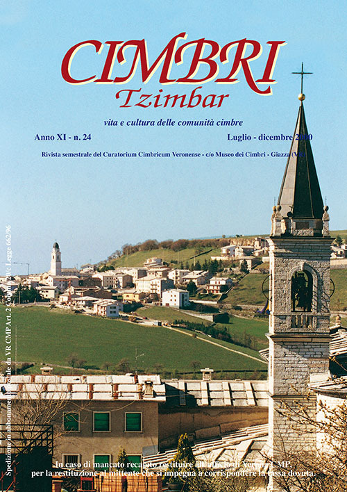 Cimbri-Tzimbar. Vita e culture delle comunità cimbre