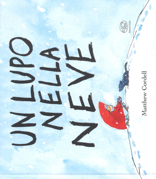 Un lupo nella neve