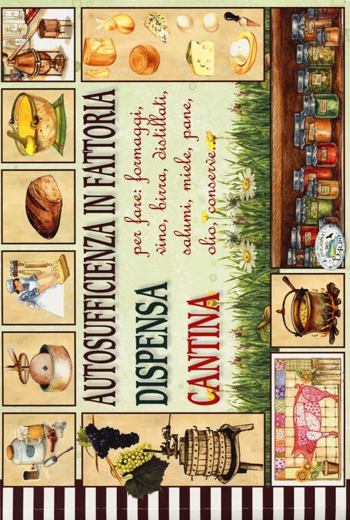 Autosufficienza in fattoria. Dispensa e cantina