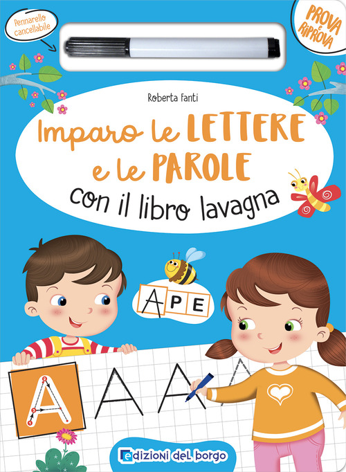 Imparo le lettere e le parole con il libro lavagna