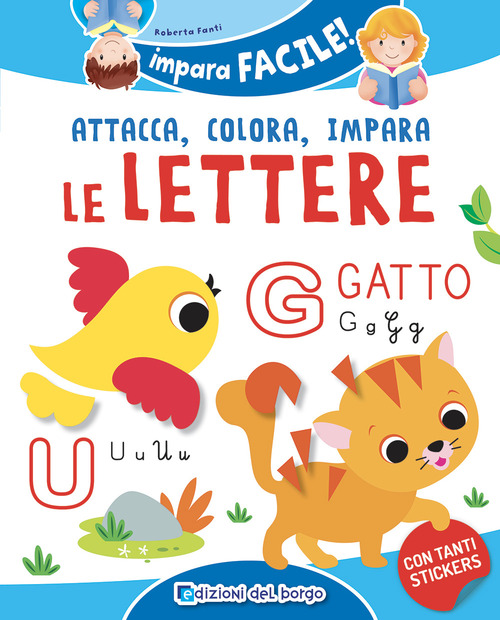 Le lettere dell'alfabeto. Con adesivi