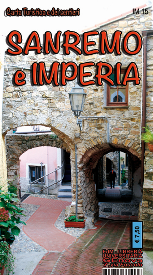 Sanremo e Imperia. Carta dei sentieri 1:25.000