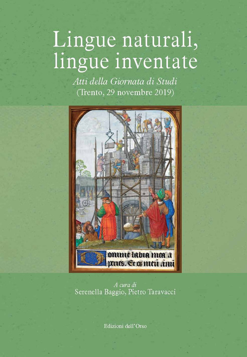 Lingue naturali, lingue inventate. Atti della giornata di studi (Trento, 29 novembre 2019)