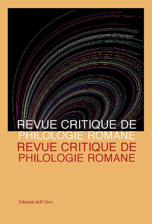 Revue critique de philologie romane