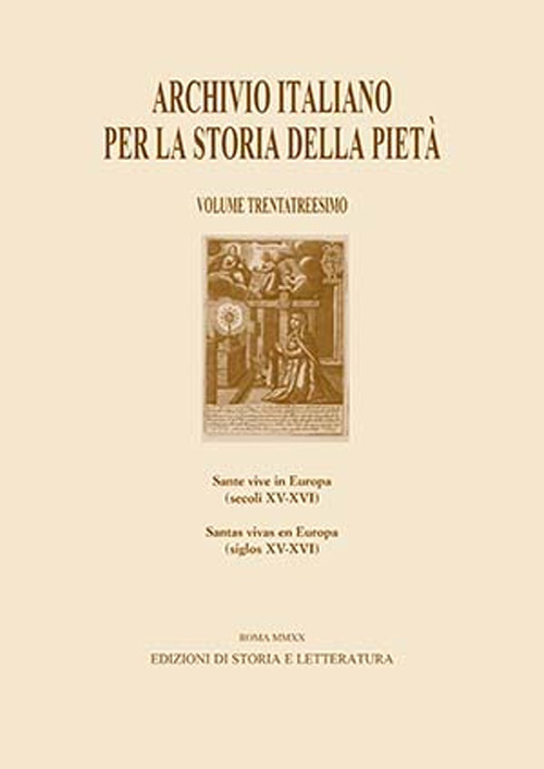 Archivio italiano per la storia della pietà. Ediz. italiana e spagnola