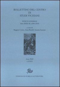 Bollettino del Centro di studi vichiani (2012) vol. 1-2