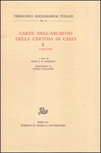 Carte dell'Archivio della Certosa di Calci