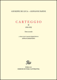 Carteggio (1930-1932)
