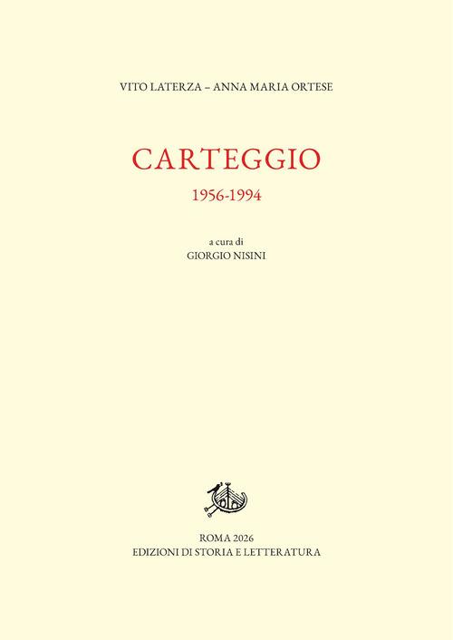 Carteggio 1956-1994