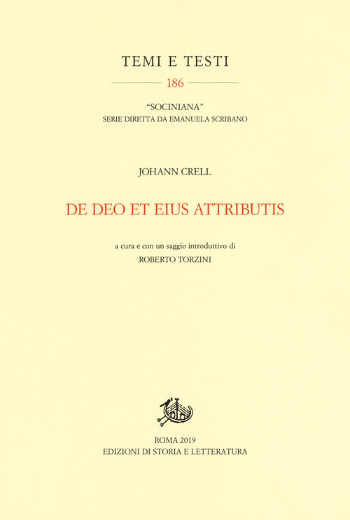 De Deo et eius attributis