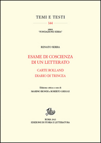 Esame di coscienza di un letterato-Carte Rolland-Diario di trincea