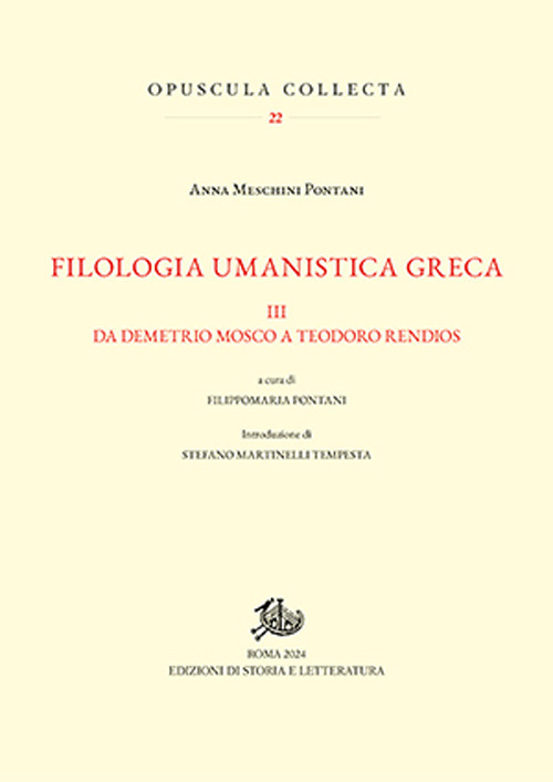 Filologia umanistica greca