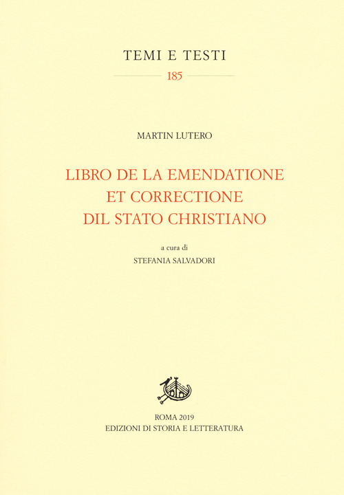 Libro de la emendatione et correctione dil Stato christiano
