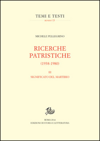 Ricerche patristiche