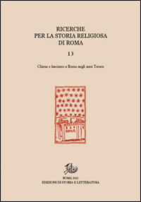 Ricerche per la storia religiosa di Roma