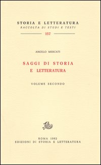 Saggi di storia e letteratura