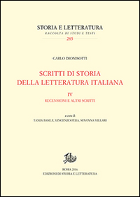 Scritti di storia della letteratura italiana