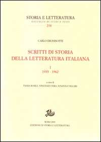 Scritti di storia della letteratura italiana