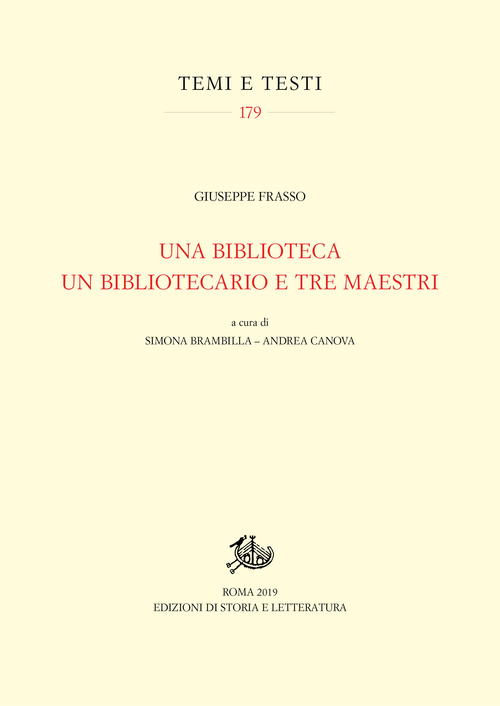 Una biblioteca, un bibliotecario e tre maestri