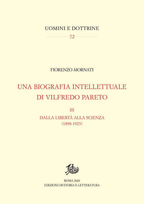 Una biografia intellettuale di Vilfredo Pareto