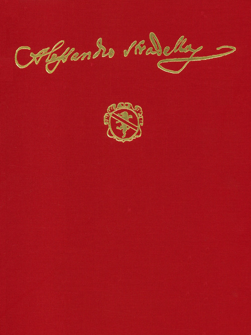 Alessandro Stradella. Opera omnia. Serie III