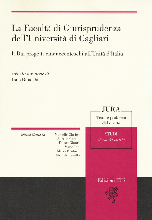 La facoltà di giurisprudenza dell'Università di Cagliari
