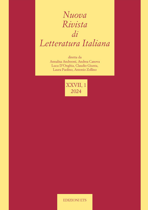 Nuova rivista di letteratura italiana