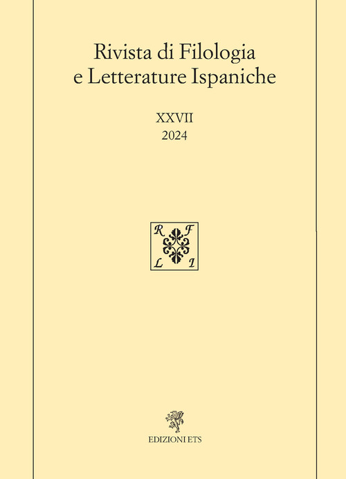 Rivista di filologia e letterature ispaniche
