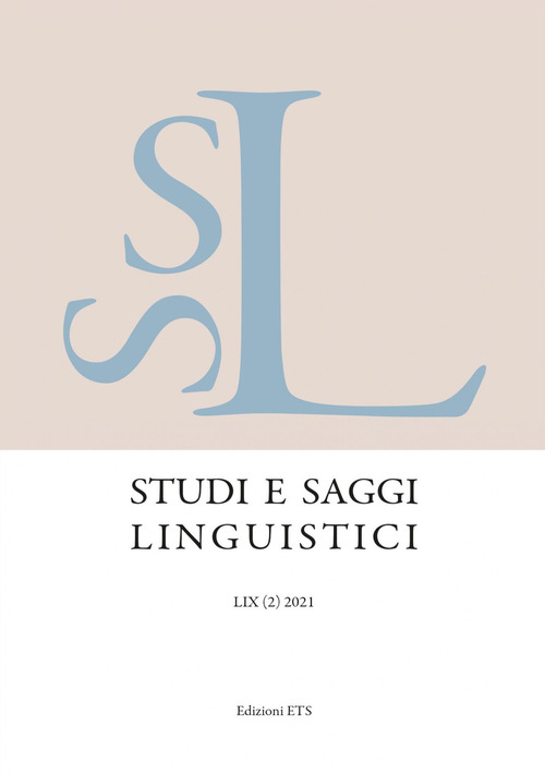 Studi e saggi linguistici