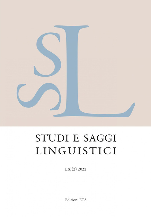 Studi e saggi linguistici