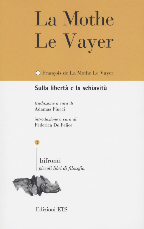 Sulla libertà e la schiavitù-De la liberté et de la servitude
