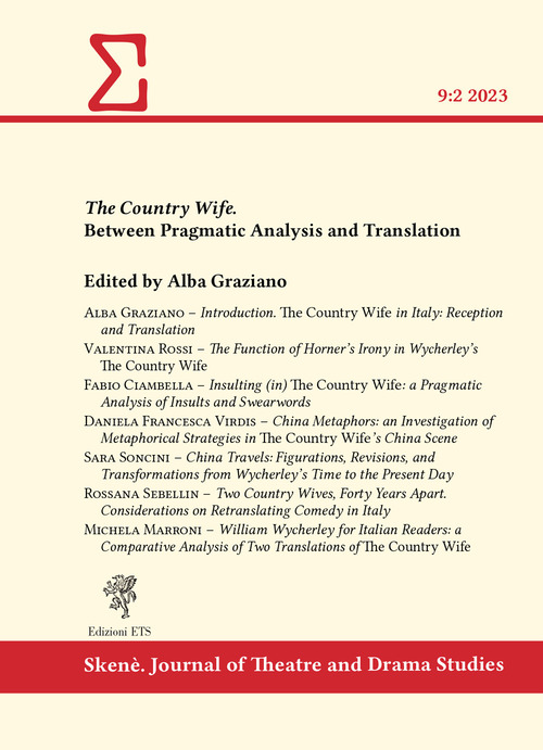 The country wife. Between pragmatic analysis and translation
