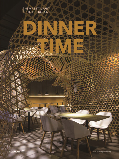 Dinner time. New restaurant interior design