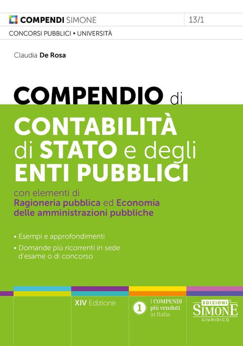 Compendio di contabilità di Stato e degli enti pubblici con elementi di ragioneria pubblica
