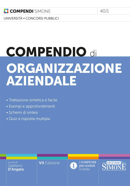 Compendio di organizzazione aziendale