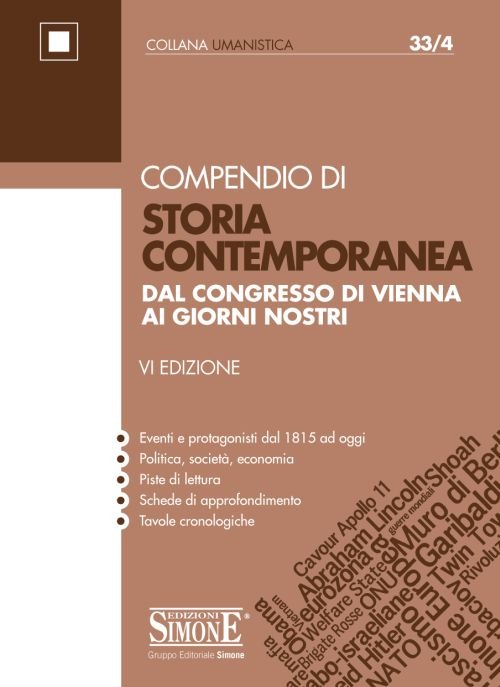 Compendio di storia contemporanea. Dal Congresso di Vienna ai giorni nostri