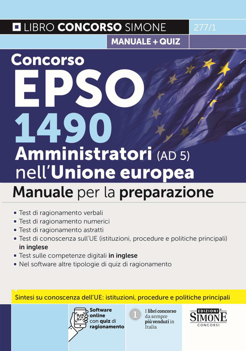 Concorso EPSO 1490 Amministratori nell'Unione Europea (AD 5). Manuale per la preparazione