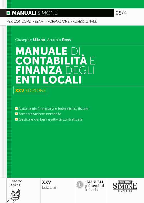 Manuale di contabilità e finanza degli enti locali