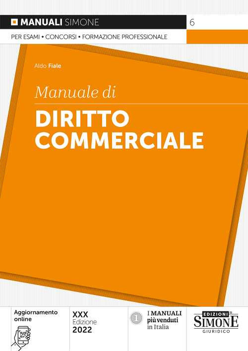 Manuale di diritto commerciale