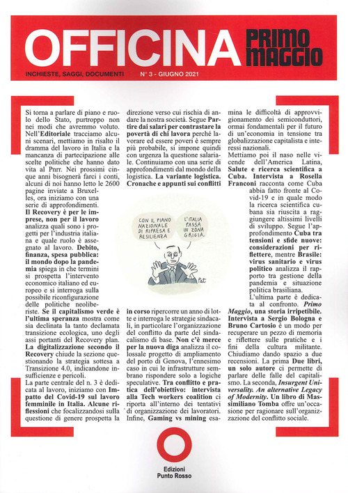 Officina Primo Maggio. Inchieste, saggi, documenti