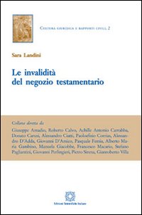 Le invalidit&agrave; del negozio testamentario