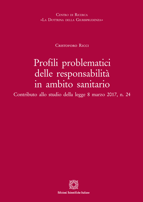 Profili problematici delle responsabilità in ambito sanitario