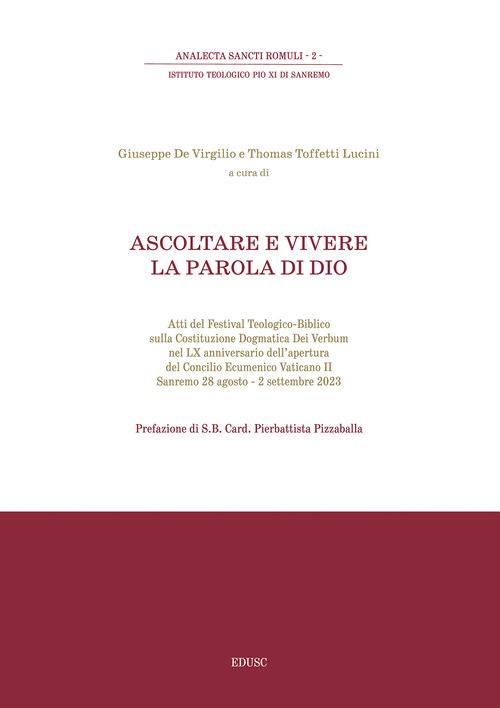 Ascoltare e vivere la parola di Dio