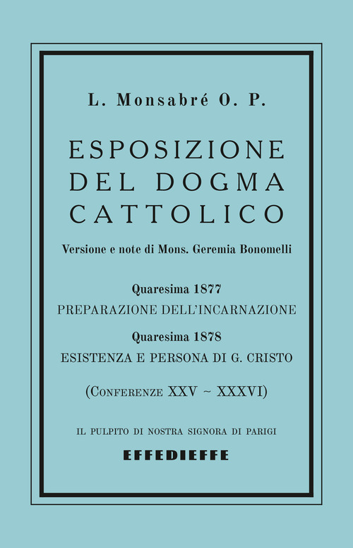 Esposizione del dogma cattolico