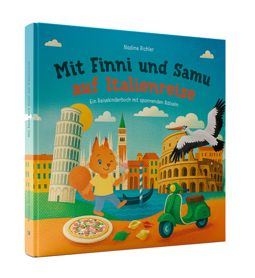 Mit Finni und Samu auf Italienreise. Ein Reisekinderbuch mit spannenden R&auml;tseln