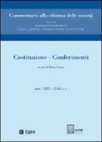 Costituzione. Conferimenti. Artt. 2325-2345