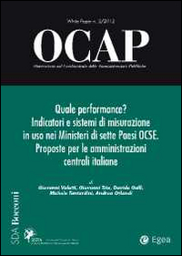 OCAP. Osservatorio sul cambiamento delle amministrazioni pubbliche