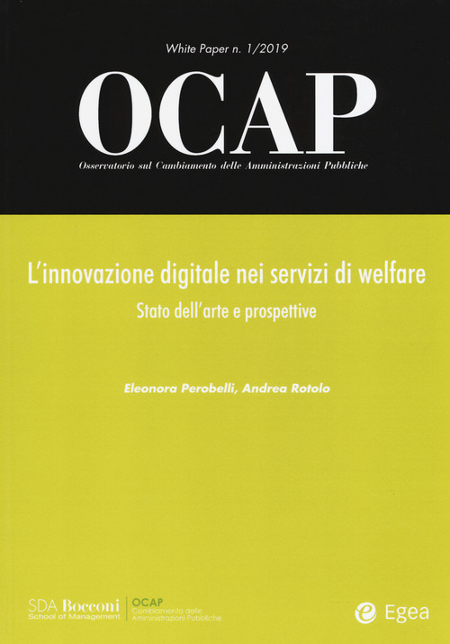 OCAP. Osservatorio sul cambiamento delle amministrazioni pubbliche