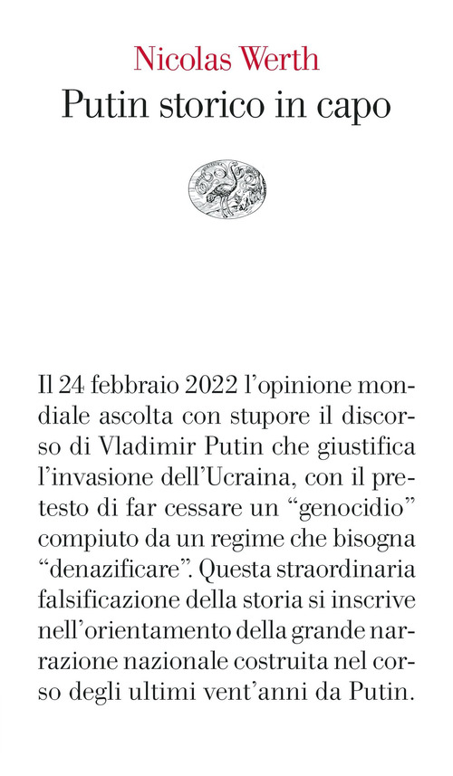 Putin storico in capo